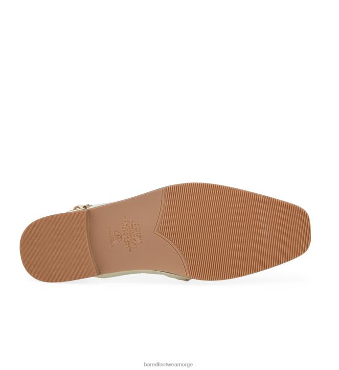Bared Footwear kvinner basa V20X72 havremelk med kjede ballettflater