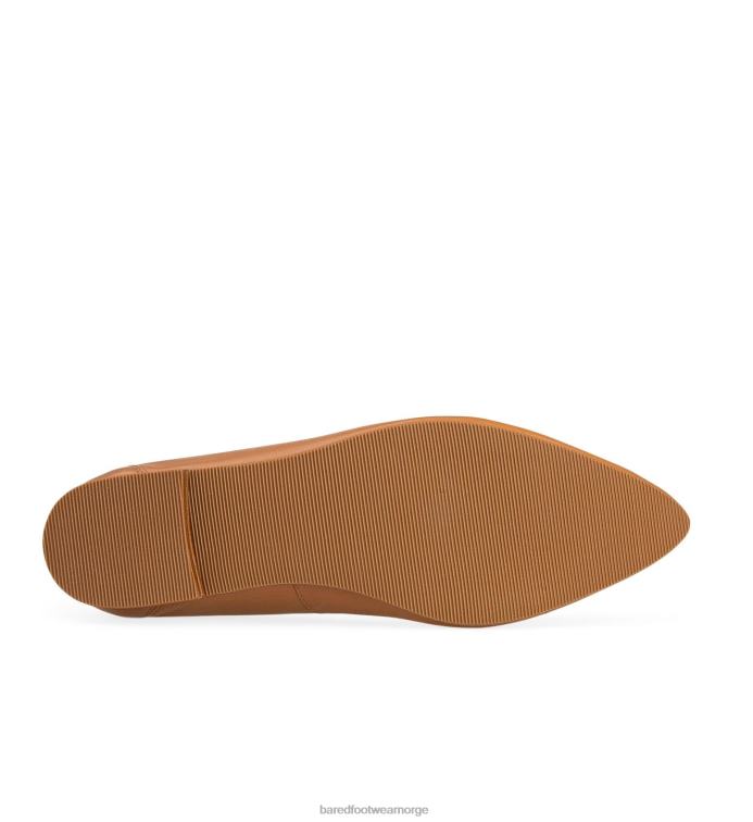 Bared Footwear kvinner currawong iii V20X289 tan skinn ballett leiligheter