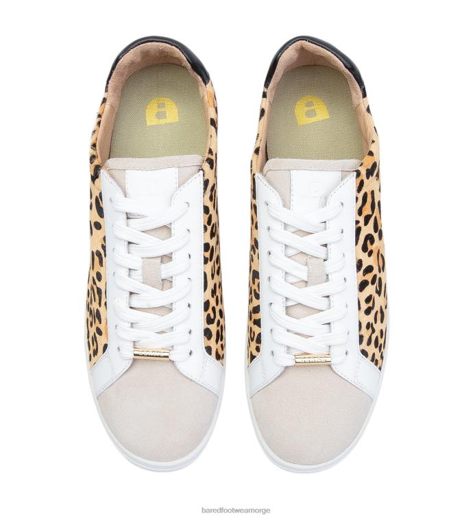 Bared Footwear kvinner hornfugl 3 V20X134 leopard  candy rosa skinn joggesko