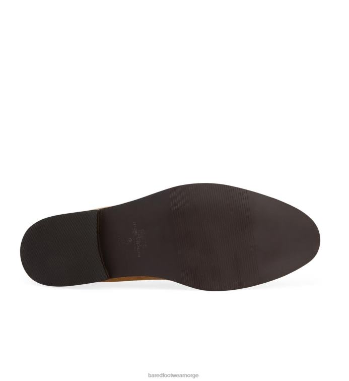 Bared Footwear kvinner kolibri V20X143 solbrune loafers i semsket skinn