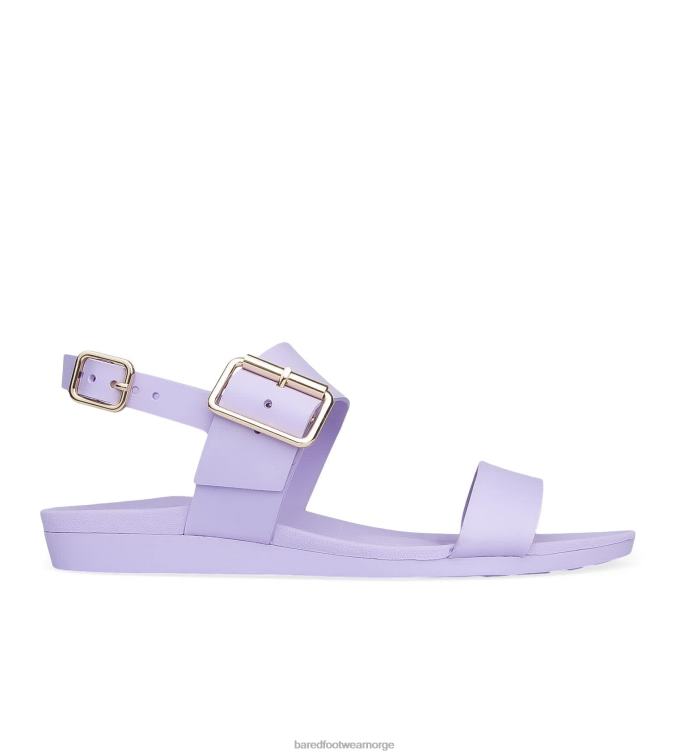 Bared Footwear kvinner sanderlinger V20X252 syrin gummi flate sandaler
