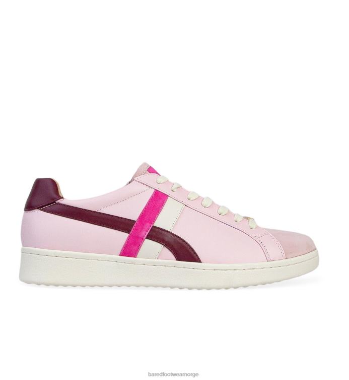 Bared Footwear kvinner seriema V20X306 rosa  boysenberry skinnsko