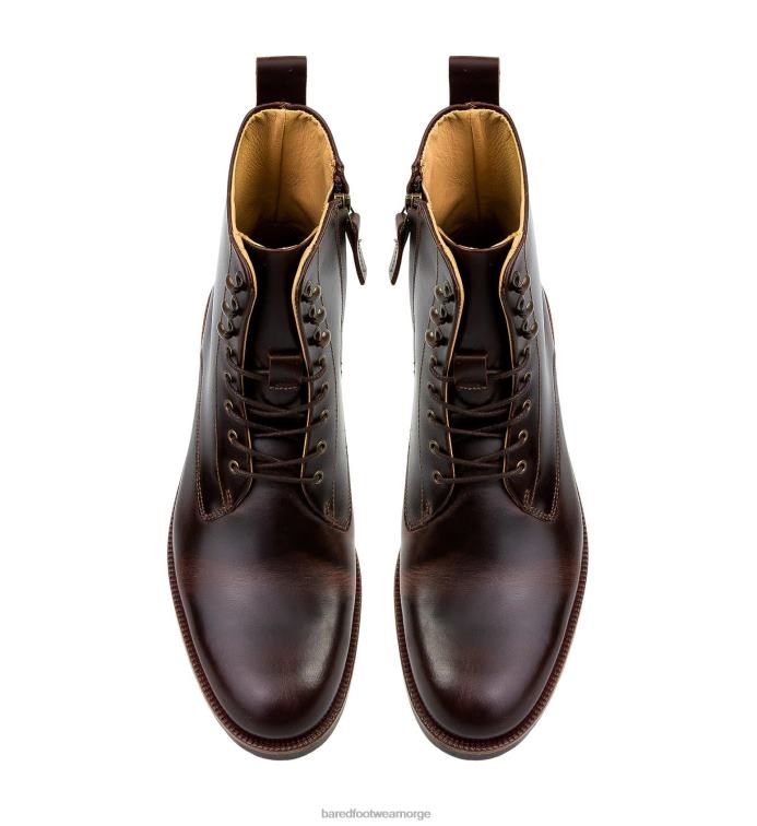 Bared Footwear menn argon V20X11 mahogni skinnstøvel
