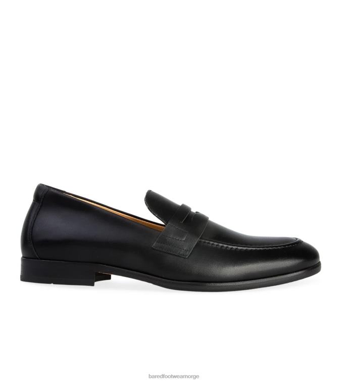 Bared Footwear menn elektrum 2 V20X52 loafers i sort skinn