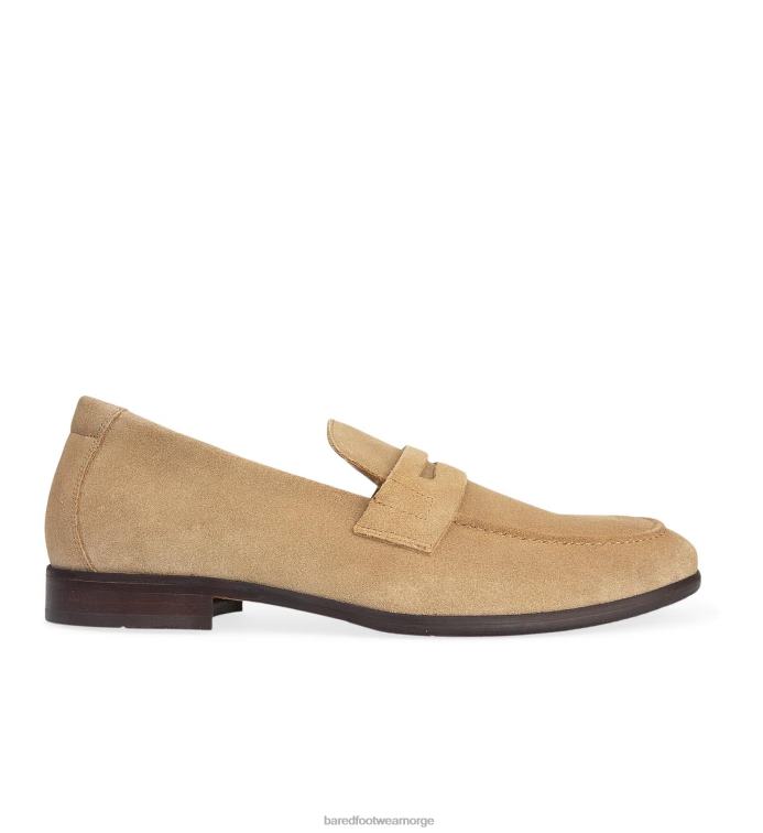 Bared Footwear menn elektrum 2 V20X54 loafers i sand semsket skinn