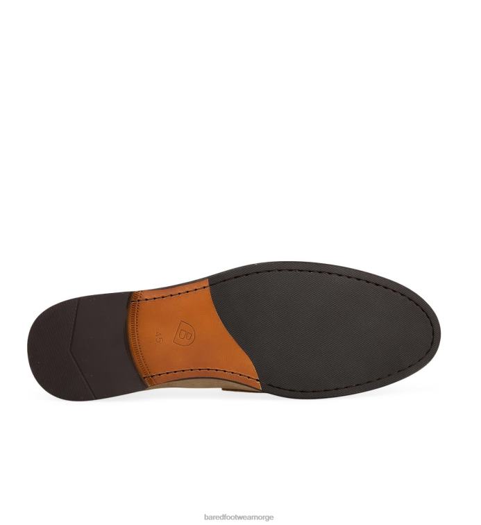 Bared Footwear menn elektrum 2 V20X54 loafers i sand semsket skinn
