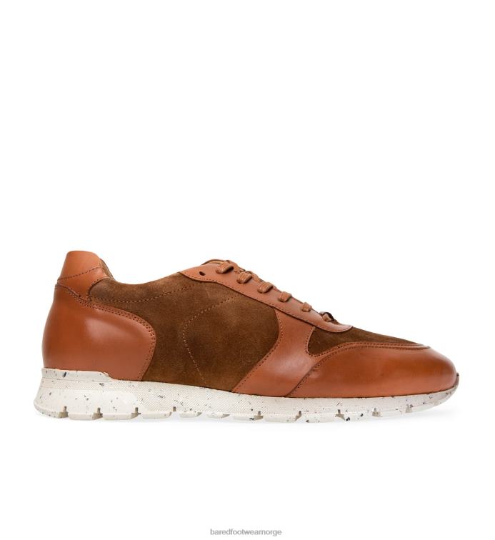 Bared Footwear menn erbium V20X43 brune sneakers i skinn