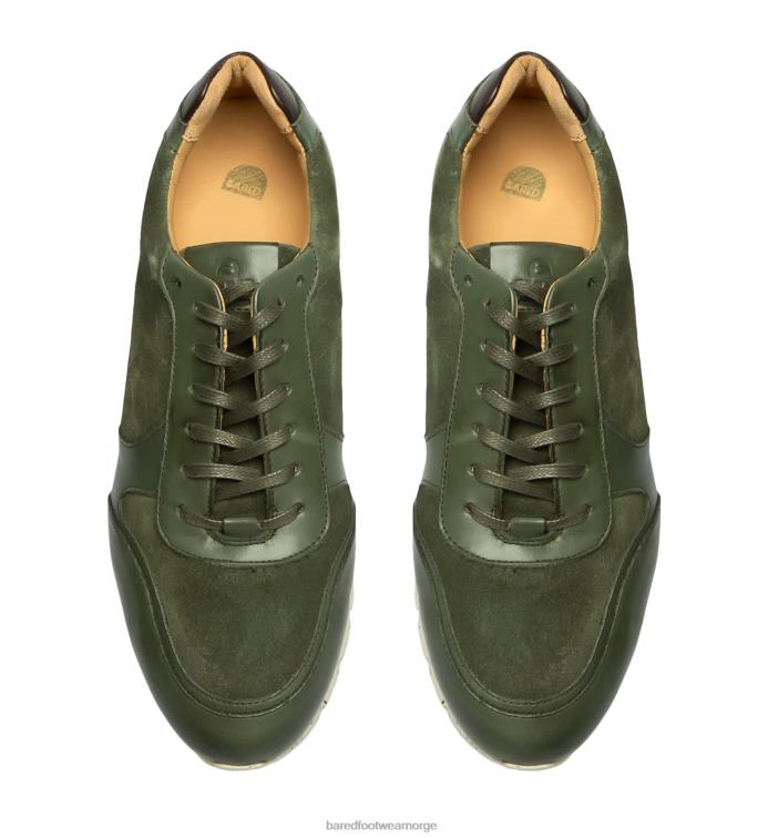 Bared Footwear menn erbium V20X44 sneakers i olivenskinn