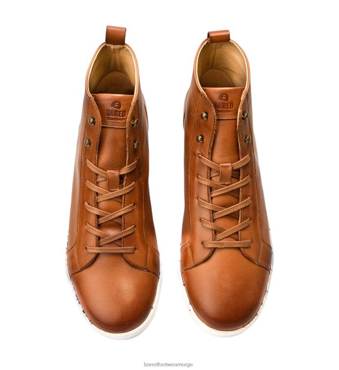 Bared Footwear menn fermium V20X6 brune sneakers i skinn
