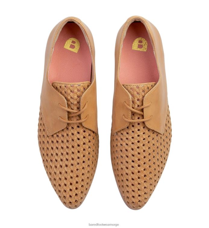 Bared Footwear menn kakadue V20X202 lyse brune flate blonder