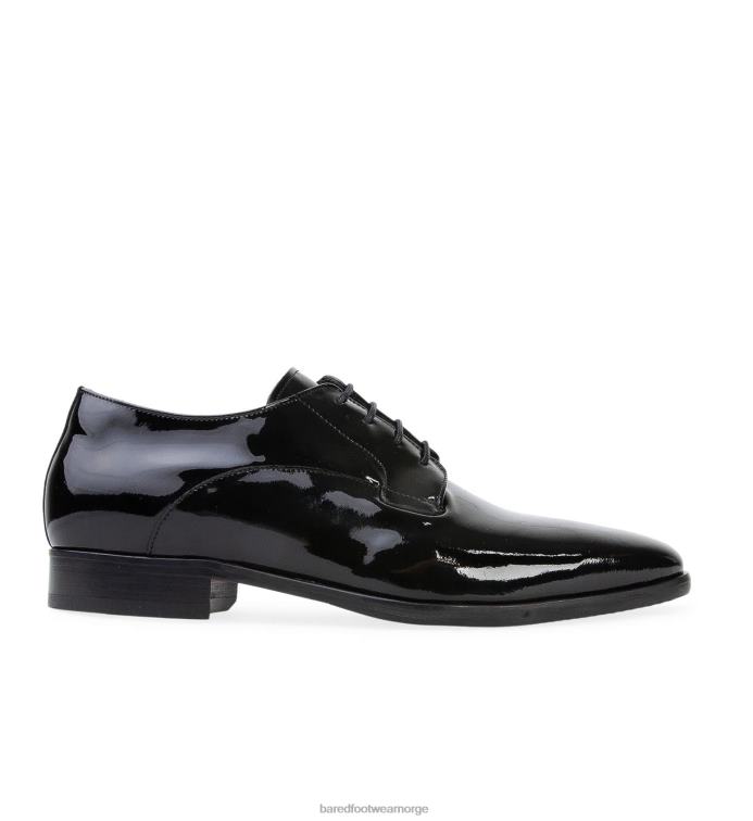Bared Footwear menn karbon V20X20 blonder i sort lakk
