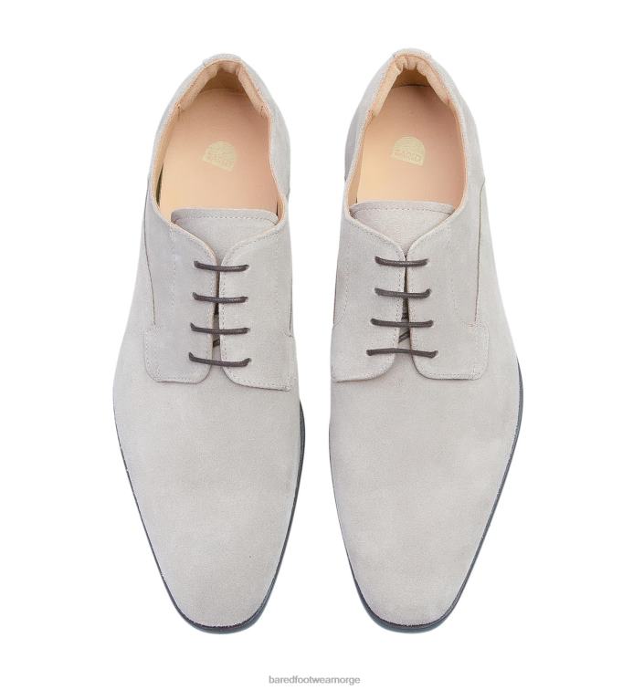 Bared Footwear menn karbon V20X68 grå semsket blonder