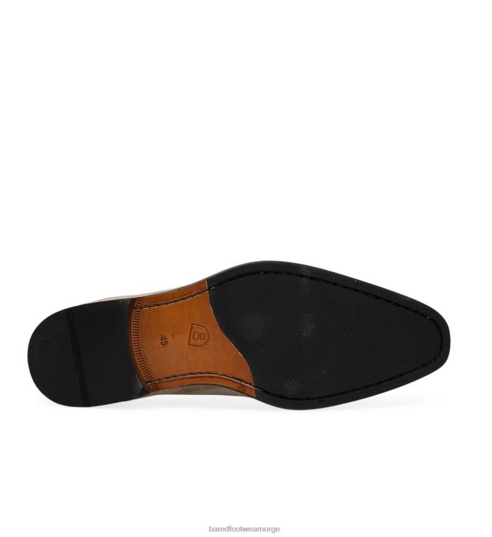 Bared Footwear menn karbon V20X68 grå semsket blonder