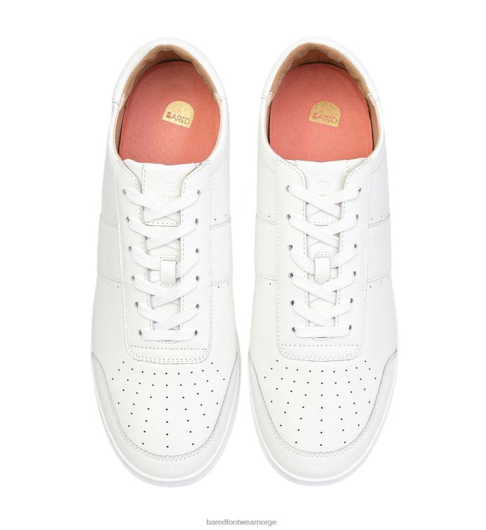 Bared Footwear menn magnox V20X57 joggesko i hvitt skinn