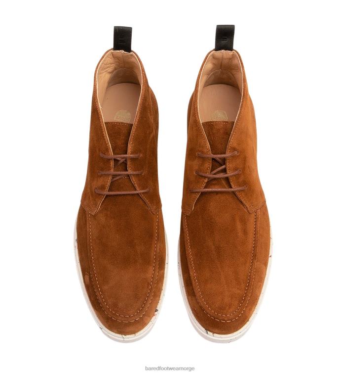 Bared Footwear menn nichrome V20X66 brune semskede støvler