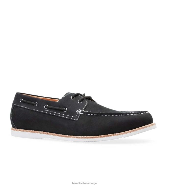 Bared Footwear menn polonium V20X42 asfalt nubuck båtsko