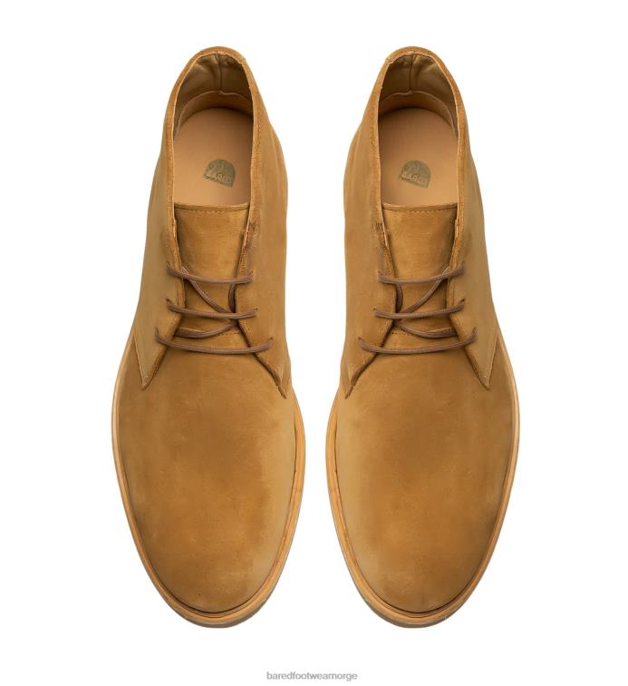 Bared Footwear menn radon V20X8 brune blonder i semsket skinn