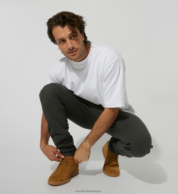 Bared Footwear menn radon V20X8 brune blonder i semsket skinn