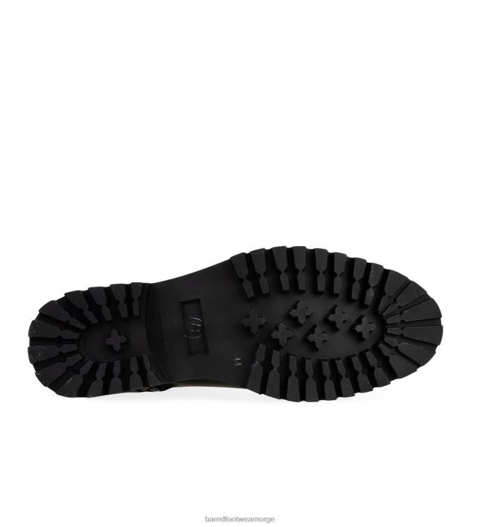 Bared Footwear menn selen 2 V20X10 svarte skinnstøvler