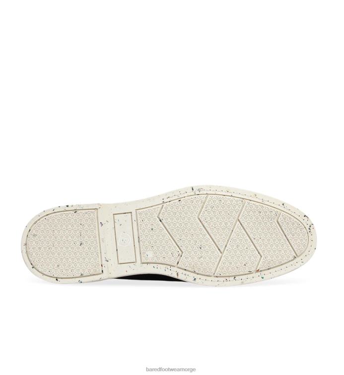 Bared Footwear menn ubøyelig V20X55 marine blonder i semsket skinn