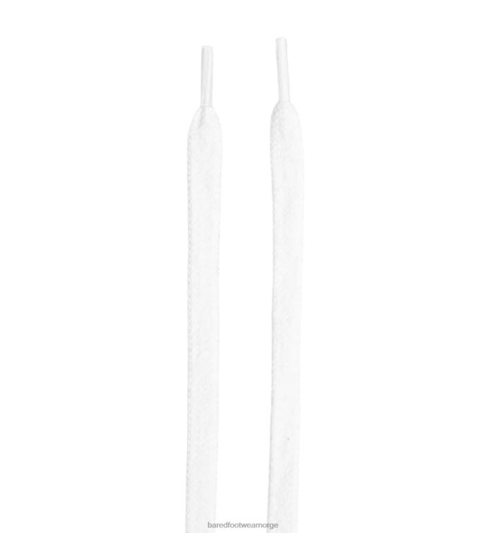 Bared Footwear unisex resirkulerte bomullslisser V20X335 hvite bomullslisser